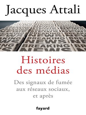 cover image of Histoires des médias